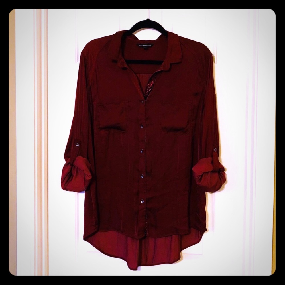 Rock & Republic Button Up Blouse